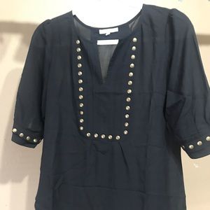 41 Hawthorn Blouse with Bronze color hardware